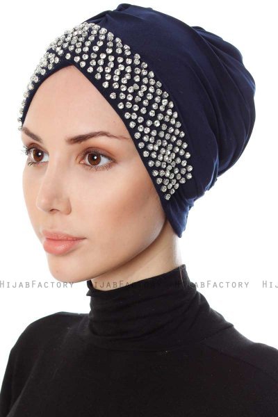 Irmak - Turbante Azul Marino