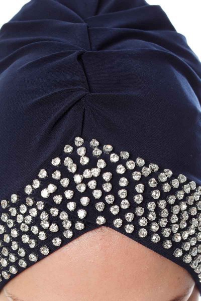 Irmak - Turbante Azul Marino