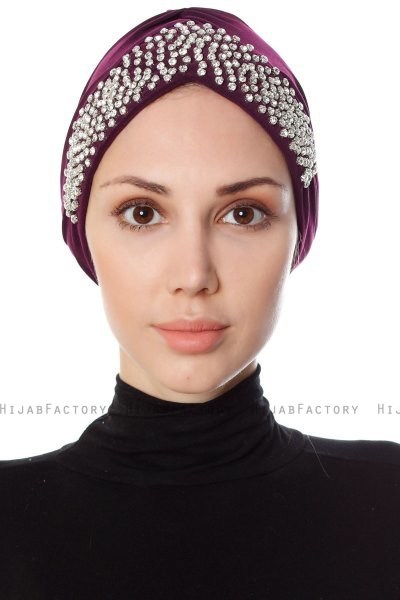 Irmak - Turbante Ciruelas