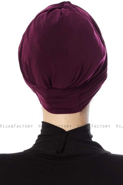 Irmak - Turbante Ciruelas