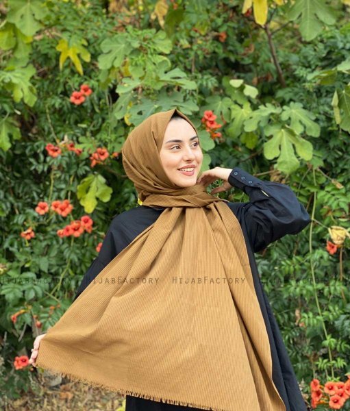 Jaeda - Hijab Algodón Canela - Mirach
