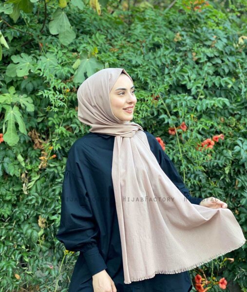 Jaeda - Hijab Algodón Taupe - Mirach