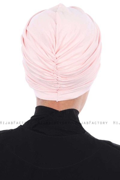 Jill - Turbante De Algodón Rosa De Antaño - Ayse Turban