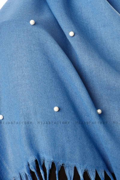 Kadri - Hijab Azul Con Perlas - Özsoy