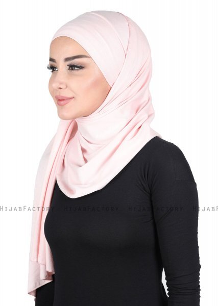 Kaisa - Hijab De Algodón Práctico Rosa De Antaño