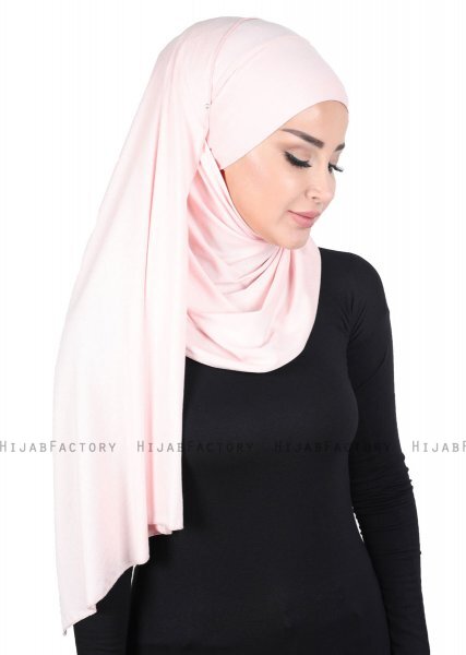 Kaisa - Hijab De Algodón Práctico Rosa De Antaño