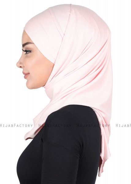 Kaisa - Hijab De Algodón Práctico Rosa De Antaño