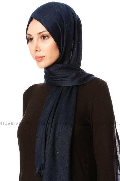 Kutlay - Hijab Azul Marino - Özsoy