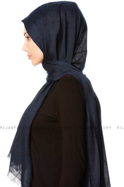 Kutlay - Hijab Azul Marino - Özsoy