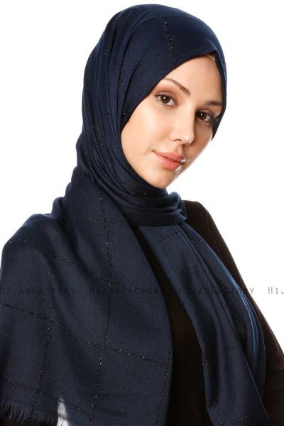 Kutlay - Hijab Azul Marino - Özsoy