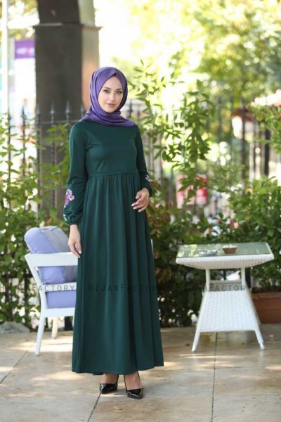 Lexie - Vestido Verde Oscuro - Insirah