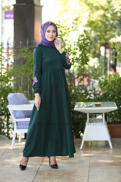 Lexie - Vestido Verde Oscuro - Insirah