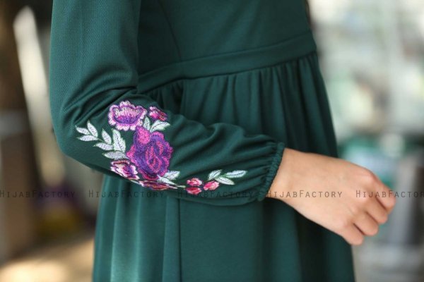 Lexie - Vestido Verde Oscuro - Insirah