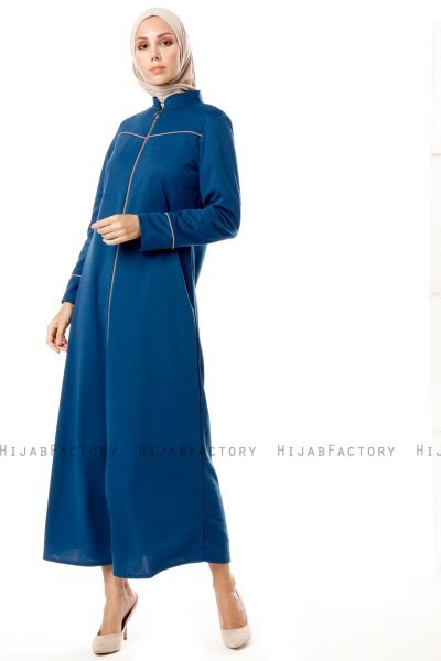 Lylah - Abaya Azul - Miss Cazibe