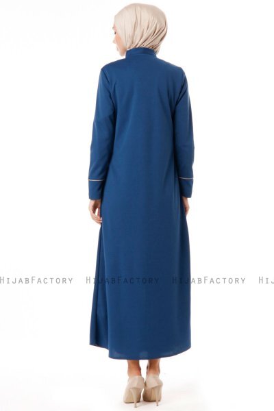 Lylah - Abaya Azul - Miss Cazibe