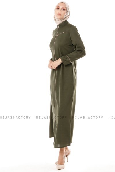 Lylah - Abaya Caqui - Miss Cazibe