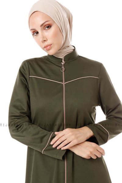 Lylah - Abaya Caqui - Miss Cazibe