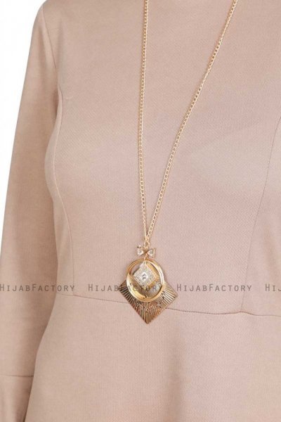 Maryam Taupe Klänning Miss Halima 280286e