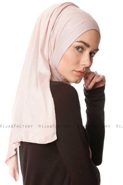 Melek - Hijab Jersey Premium Rosa De Antaño - Ecardin