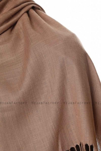 Meliha - Hijab Marron Oscuro - Özsoy