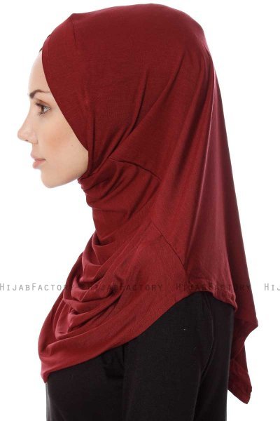 Mia - Hijab Al Amira Burdeos One-Piece - Ecardin