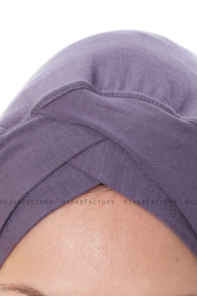 Mia - Hijab Al Amira Púrpura One-Piece - Ecardin