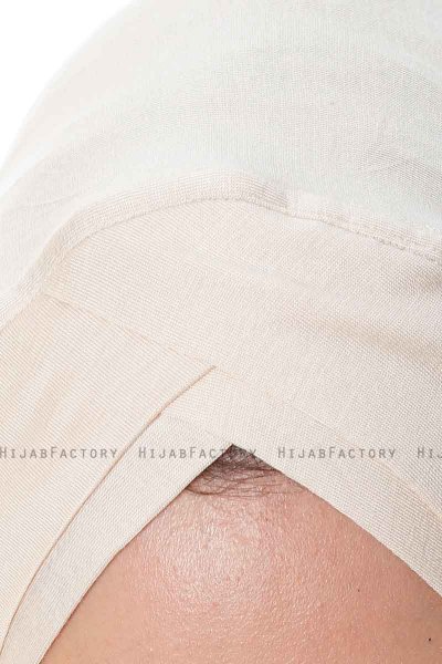 Mia - Hijab Al Amira Beige Claro One-Piece - Ecardin