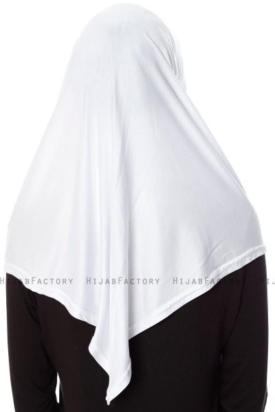 Mia - Hijab Al Amira Blanco One-Piece - Ecardin