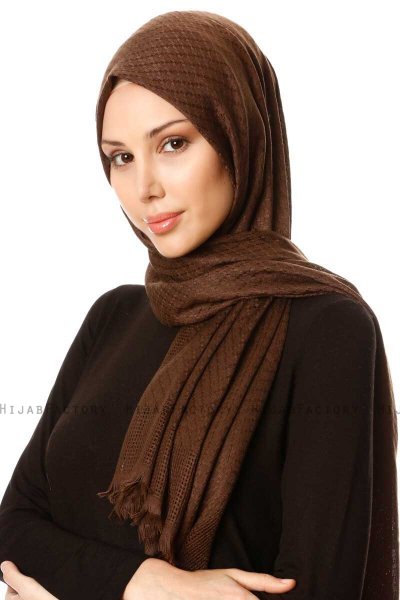Nalini - Hijab Marrón - Özsoy