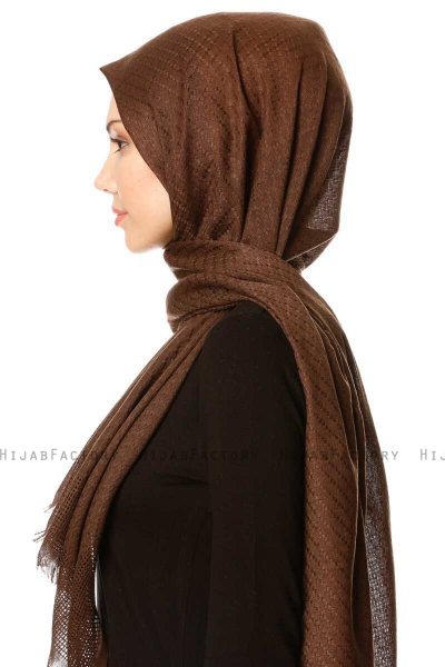 Nalini - Hijab Marrón - Özsoy