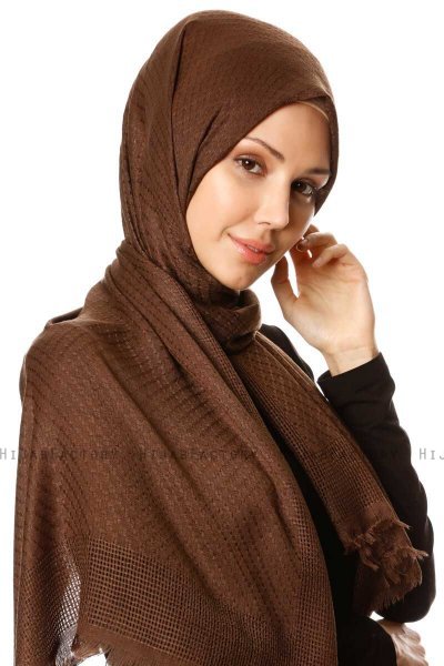 Nalini - Hijab Marrón - Özsoy