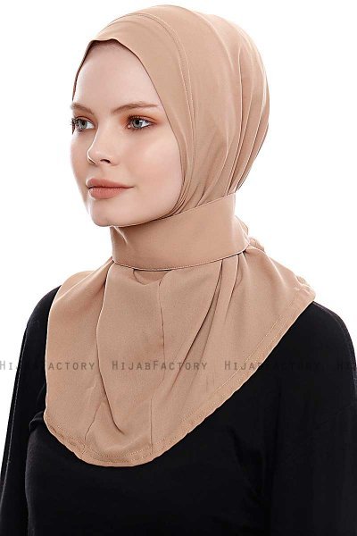 Narin - Hijab Crepe One-Piece Práctico Gold
