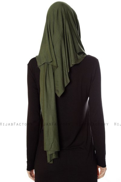 Naz - Hijab One-Piece Práctico Caqui & Beige Claro - Ecardin