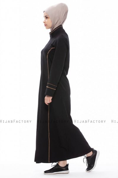 Nazia Svart Klänning Bwest 200805c