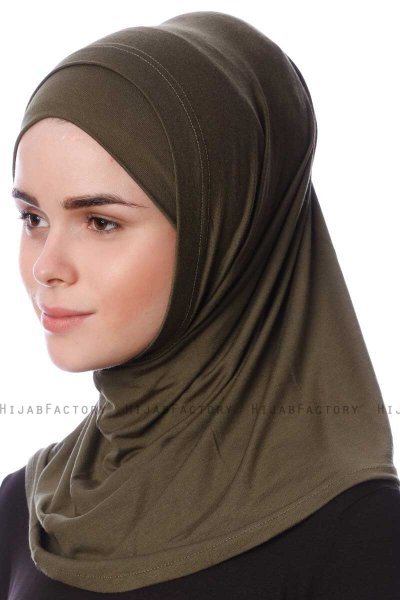 Nehir - Hijab 2-Piece Al Amira Caqui