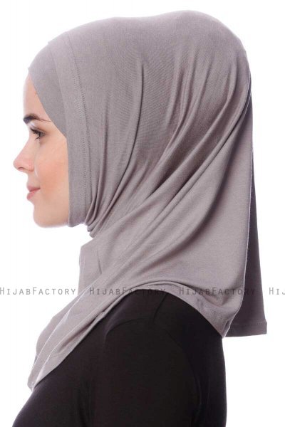 Nehir - Hijab 2-Piece Al Amira Gris Claro