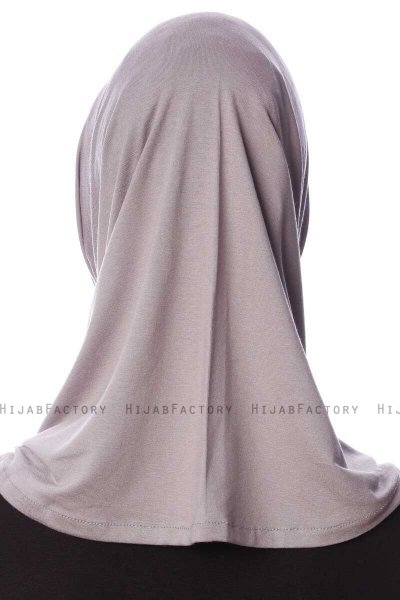 Nehir - Hijab 2-Piece Al Amira Gris Claro