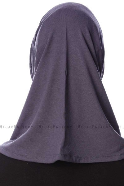 Nehir - Hijab 2-Piece Al Amira Gris Oscuro