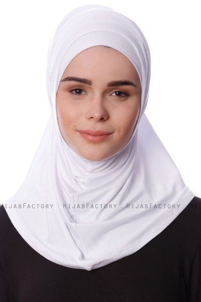Nehir - Hijab 2-Piece Al Amira Blanco