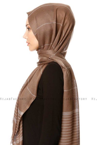 Nihal - Hijab Taupe - Özsoy