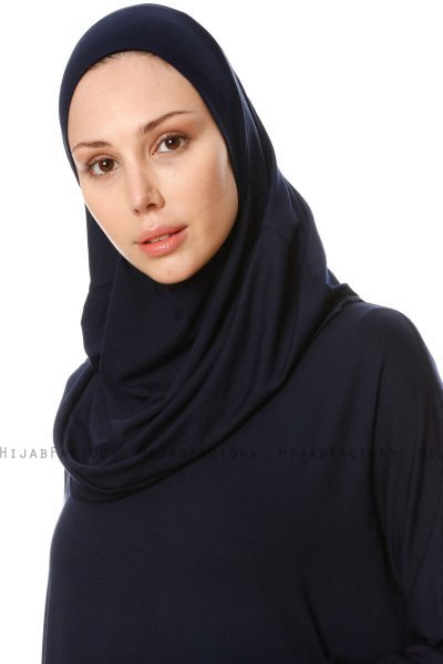 Nisa - Vestido De Oracion Azul Marino - Miss Halima
