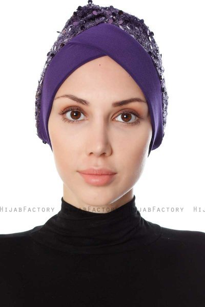Nurten - Turbante Púrpura