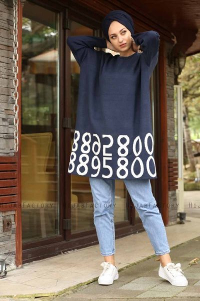 Nylah - Túnica Azul Marino - Lysa Studio