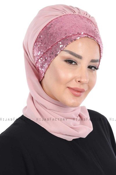 Olga - Hijab Práctico Rosa De Antaño & Rosa De Antaño