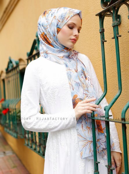 Pariza - Hijab Estampado Mostaza