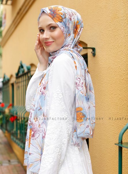 Pariza - Hijab Estampado Mostaza