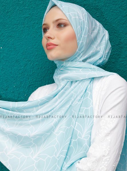 Pariza - Hijab Estampado Verde Claro