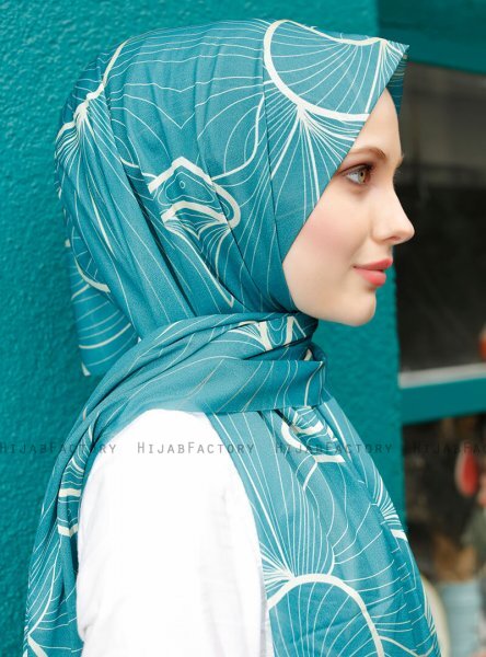 Pariza - Hijab Estampado Verde