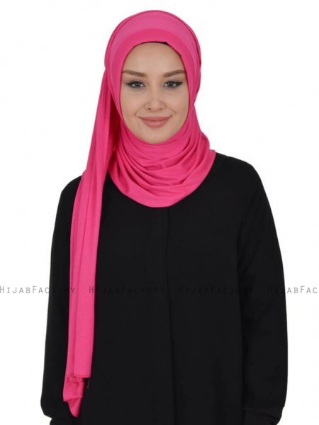 Pia Fuchsia Praktisk Hijab Ayse Turban 321407a