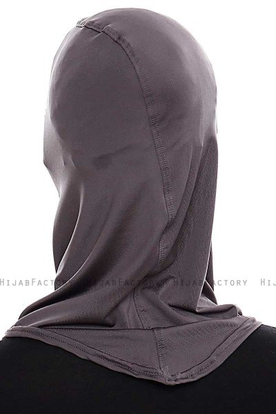 Pinar - Hijab Sport Antracita - Ecardin